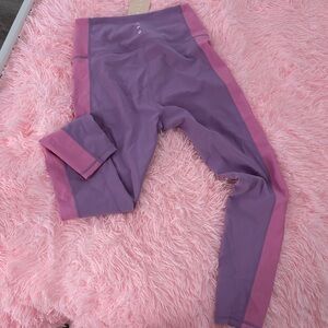 Purple and pink kawaii leggings